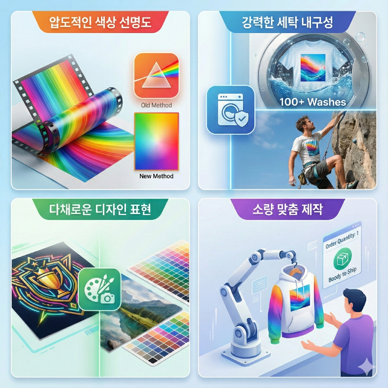 🎨 DTF 디지털 전사 인쇄