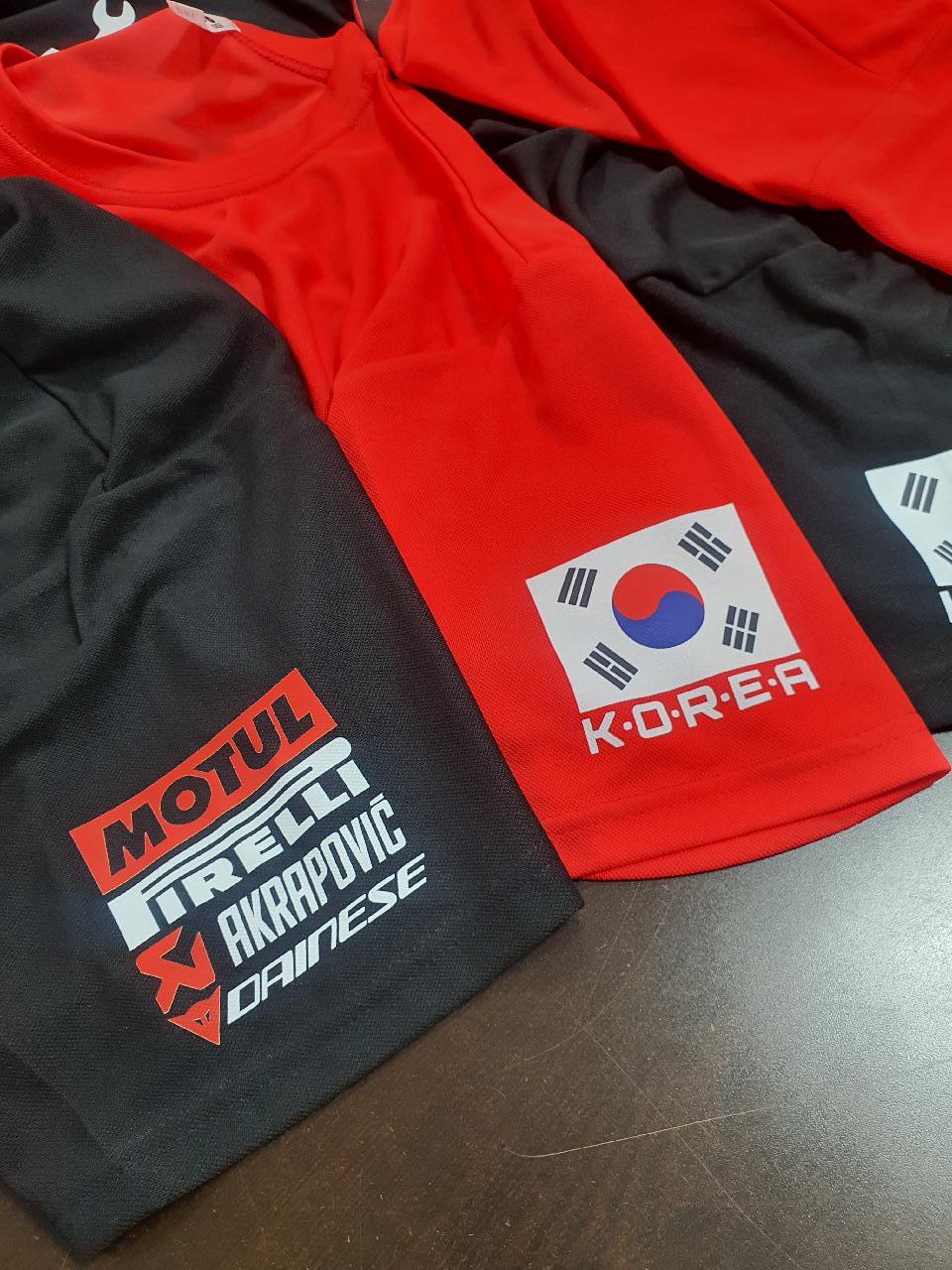 여름 바이크 동호회 단체복은 역시 기능성! 소량 제작으로 완성한 반팔 커스텀
