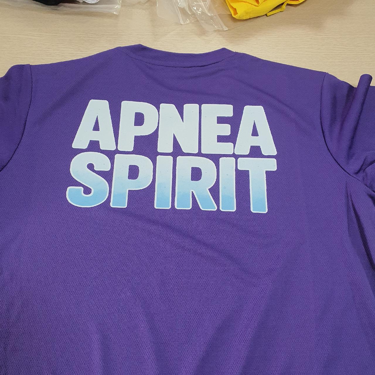 소량 커스텀도 신속하게, Apnea Spirit 팀 티셔츠 제작 후기 (착한 가격은 덤)