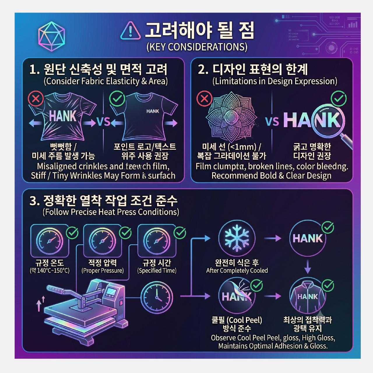 🎨 홀로그램  필름 작업