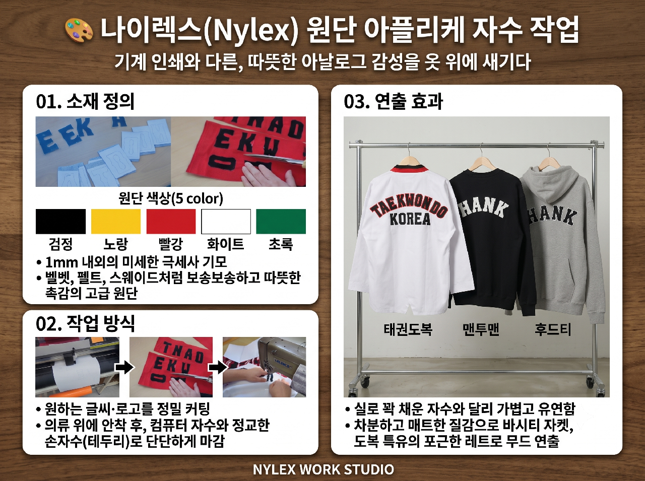🎨 나이렉스원단 작업