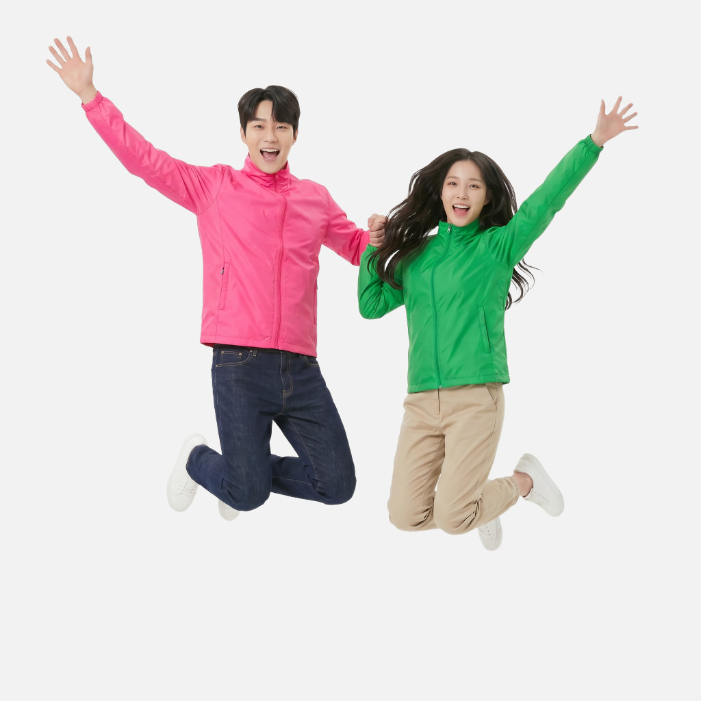 [바람막이] 아동, 성인 다양한 색상의 경량 자켓, 사계절 내내 가볍고 실용적인 데일리 웨어 (12가지 색상)