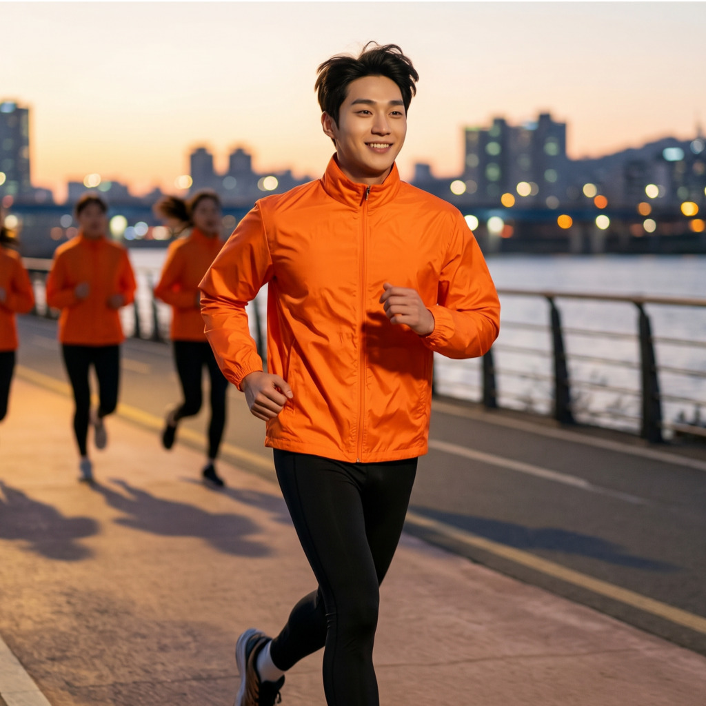 [바람막이] 아동, 성인 다양한 색상의 경량 자켓, 사계절 내내 가볍고 실용적인 데일리 웨어 (12가지 색상)